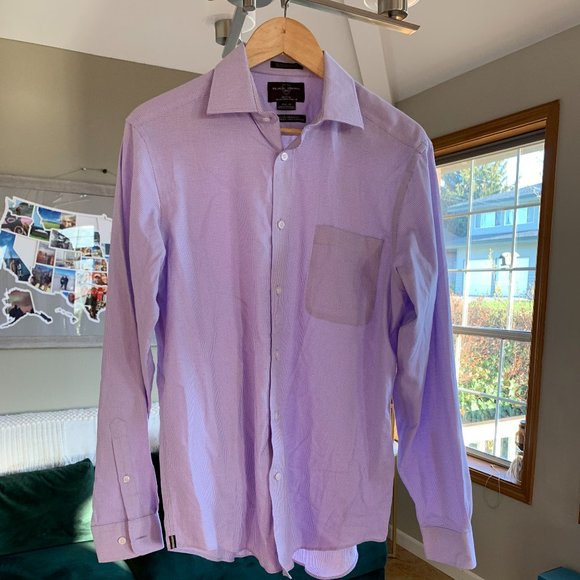 Button Down - Purple size L Brand: Black Brown 1826 - Picture 11 of 11